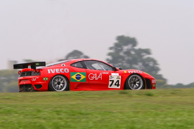 Photo: Francisco LongoFrancisco Chico SerraDaniel Serra - JMB Racing - Ferrari F430 GT2