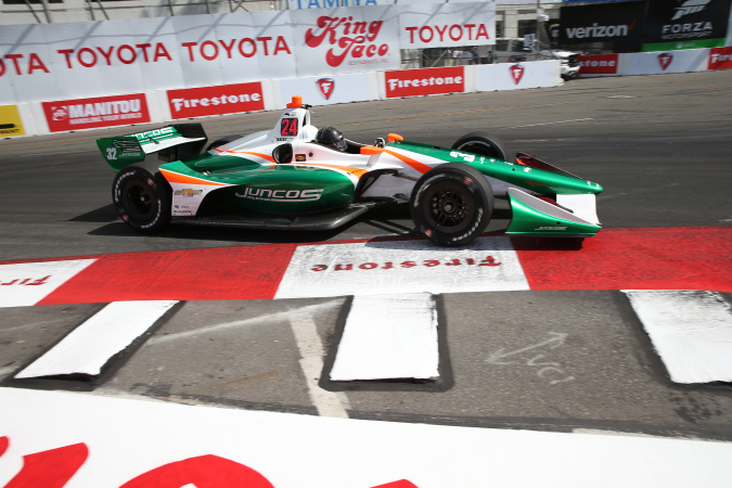 Photo: Kyle Kaiser - Juncos Racing - Dallara DW12 (IR18) - Chevrolet