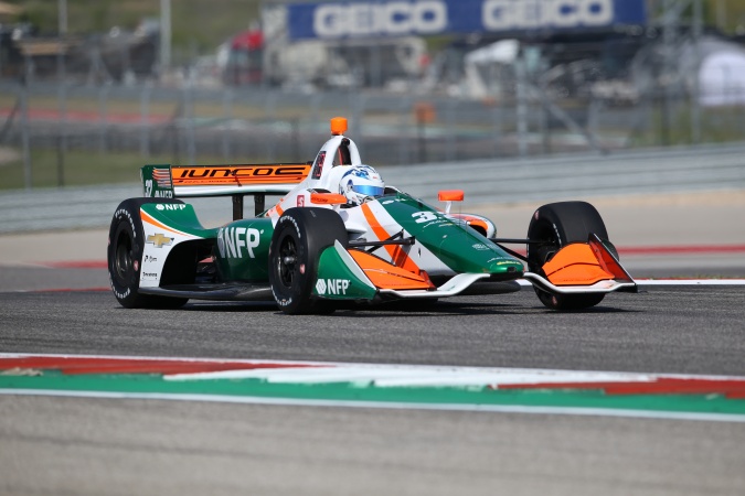 Photo: Kyle Kaiser - Juncos Racing - Dallara DW12 (IR18) - Chevrolet