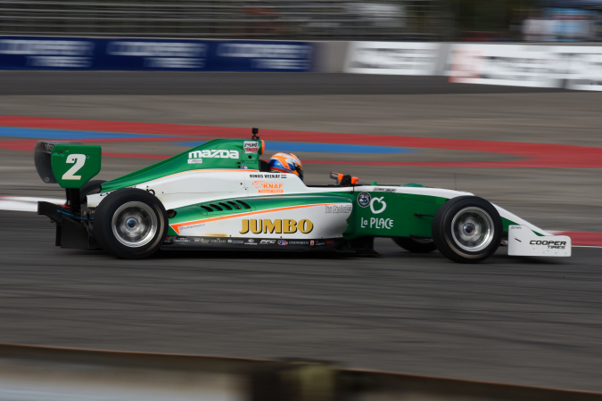 Photo: Rinus VeeKay (Van Kalmthout) - Juncos Racing - Tatuus PM18 - Mazda