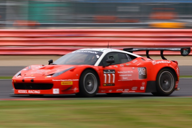 Photo: Stephen EarleLiam TalbotMarco Zanuttini - Kessel Racing - Ferrari 458 Italia GT3