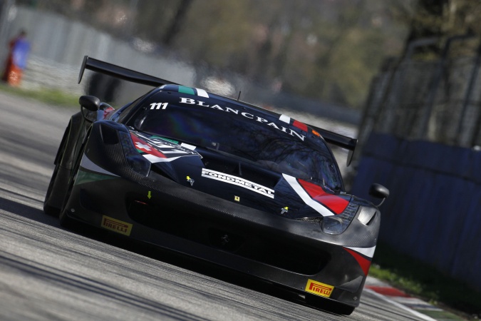 Photo: Marco ZanuttiniThomas KemenaterStefano Gattuso - Kessel Racing - Ferrari 458 Italia GT3
