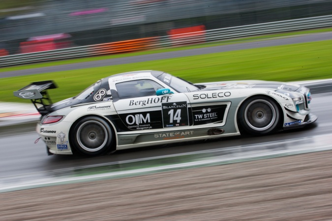 Photo: Dennis ReteraRafael VanthoorMarius Ritskes - KRK Racing - Mercedes SLS AMG GT3