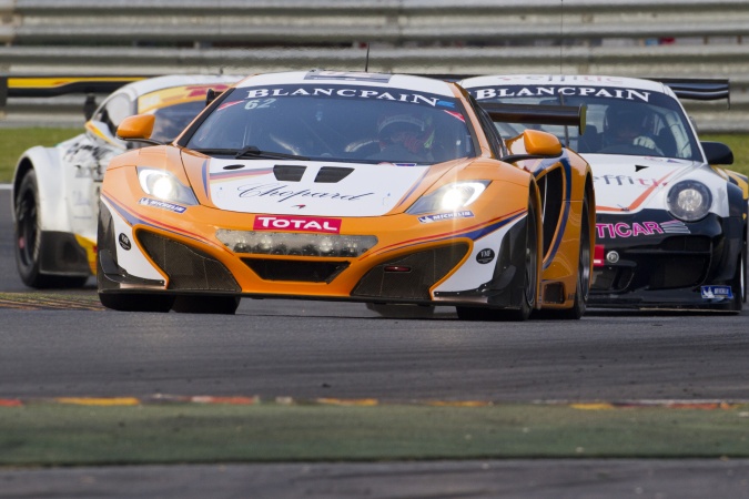 Photo: Tim MullenAdam ChristodoulouKlaas HummelPhil Quaife - Lapidus Racing - McLaren MP4-12C GT3