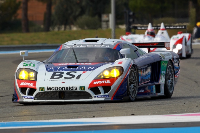 Photo: Gabriele GardelPatrice GoueslardJulien Canal - Larbre Compétition - Saleen S7-R