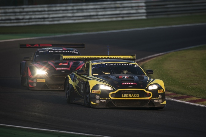 Photo: Michael MeadowsPedro LamyStuart LeonardPaul Wilson - Leonard Motorsport - Aston Martin Vantage GT3 V12