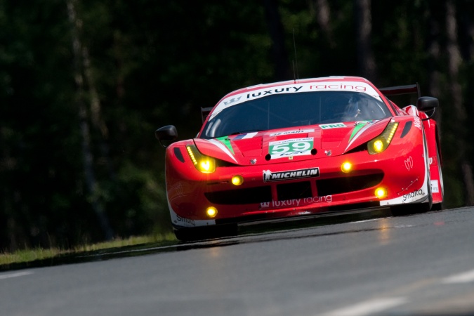 Photo: Dominik Farnbacher - Luxury Racing - Ferrari 458 Italia GTC
