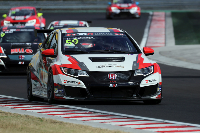 Photo: Norbert Michelisz - M1RA - Honda Civic TCR