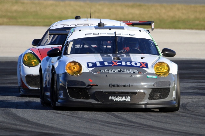 Photo: Andy Lally - Magnus Racing - Porsche 911 GT3 Cup (997)