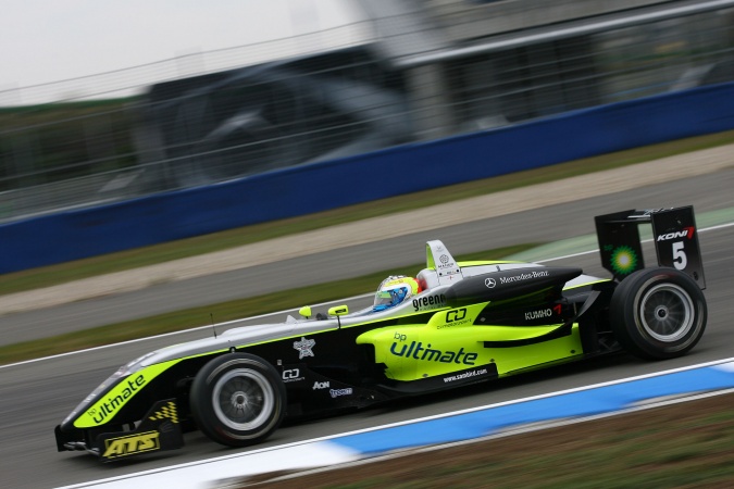 Photo: Sam Bird - Manor Motorsport - Dallara F308 - AMG Mercedes