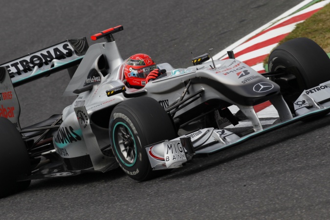 Photo: Michael Schumacher - Mercedes GP - Mercedes MGP W01