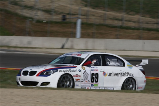 Photo: Kristian Ghedina - Movisport - BMW 550i (E60)