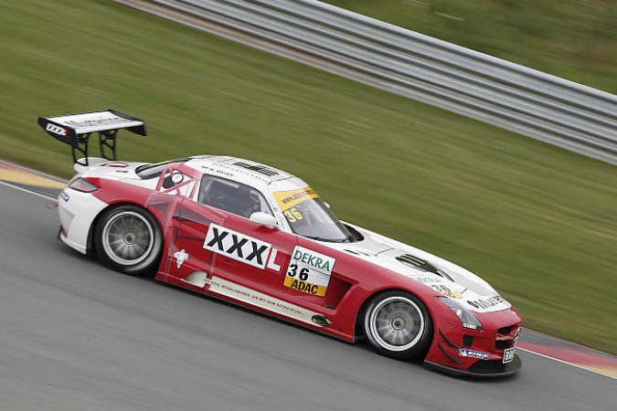 Photo: Maximilian Götz - MS Racing - Mercedes SLS AMG GT3