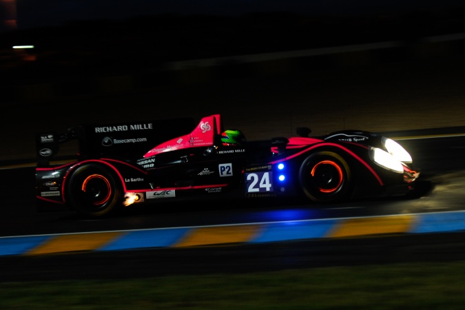 Photo: Olivier PlaDavid Heinemeier HanssonAlex Brundle - Oak Racing - Morgan LMP2 - Nissan