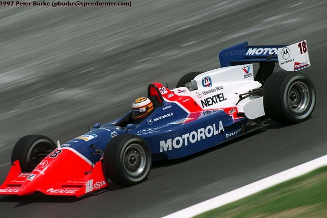 Photo: Mark Blundell - PacWest Racing - Reynard 97i - Mercedes