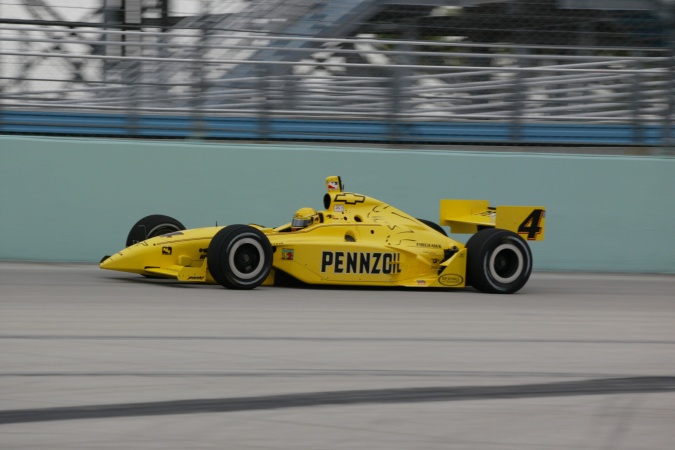 Photo: Sam Hornish - Panther Racing - Dallara IR-02 - Chevrolet