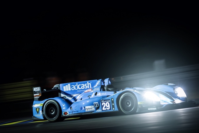 Photo: Julien SchellNiki LeutwillerLeo Roussel - Pegasus Racing - Morgan LMP2 - Nissan
