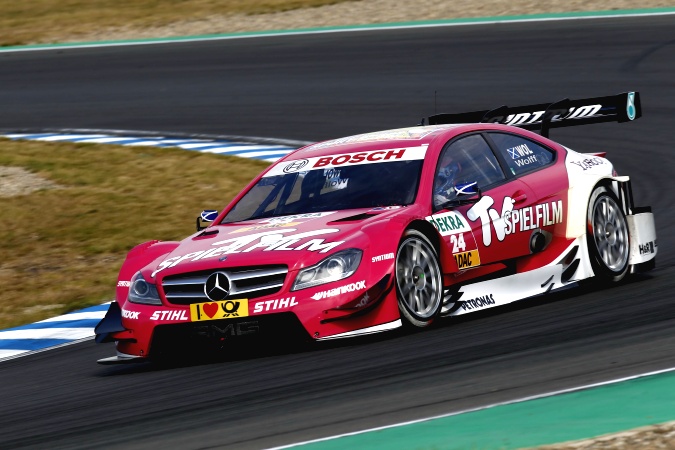Photo: Susie Wolff (Stoddart) - Persson Motorsport - Mercedes AMG C-Coupe