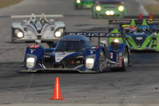 Photo: Marc GeneAlexander WurzAnthony Davidson - Peugeot Sport - Peugeot 908 HDi FAP