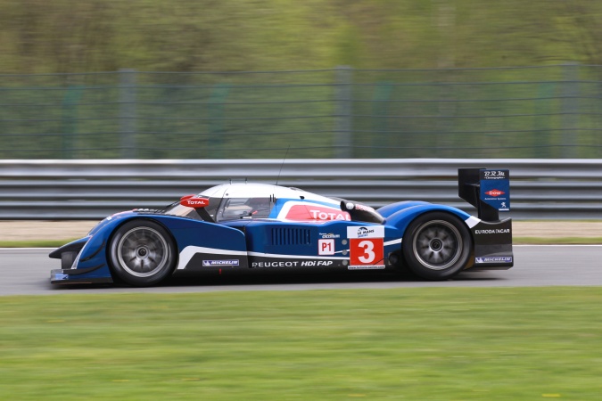 Photo: Pedro LamySebastien BourdaisSimon Pagenaud - Peugeot Sport - Peugeot 908 HDi FAP