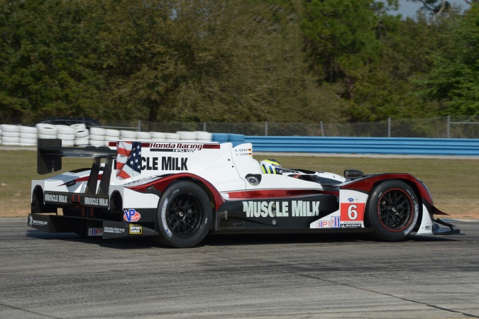 Photo: Romain Dumas - Pickett Racing - Honda ARX-03c