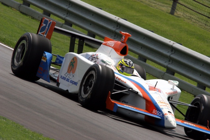 Photo: Jacques Lazier - Playa Del Racing - Panoz GF09 - Toyota