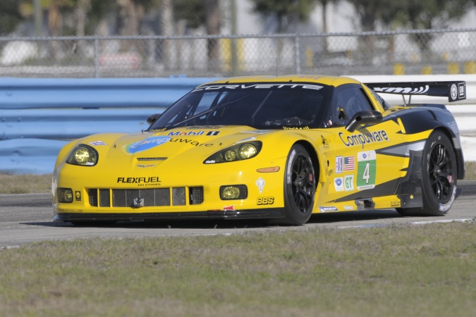 Photo: Oliver Gavin - Pratt & Miller - Chevrolet Corvette C6.R GT2