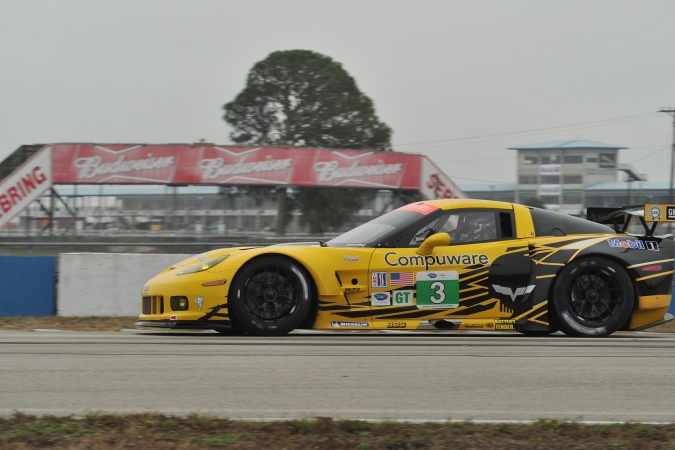 Photo: Jan Magnussen - Pratt & Miller - Chevrolet Corvette C6.R GT2