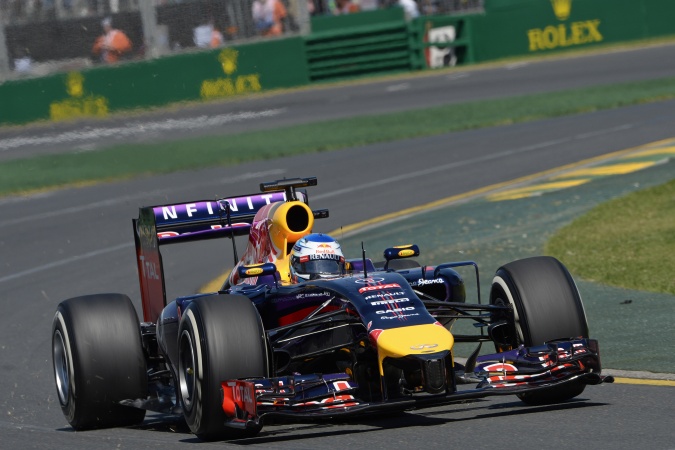 Photo: Sebastian Vettel - Red Bull Racing - Red Bull RB10 - Renault