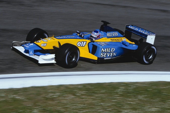 Photo: Jenson Button - Renault F1 Team - Renault R202