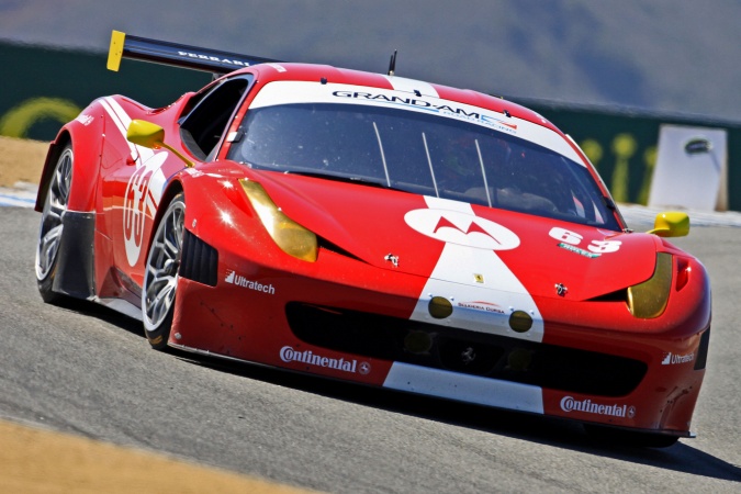 Photo: Olivier Beretta - Risi Competizione - Ferrari 458 Italia GT3