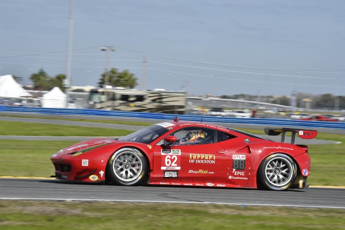 Photo: Giancarlo FisichellaPierre KafferOlivier BerettaDavide Rigon - Risi Competizione - Ferrari 458 Italia GTC