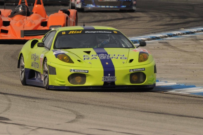 Photo: Tracy KrohnNiclas JönssonEric van de Poele - Risi Competizione - Ferrari F430 GT2