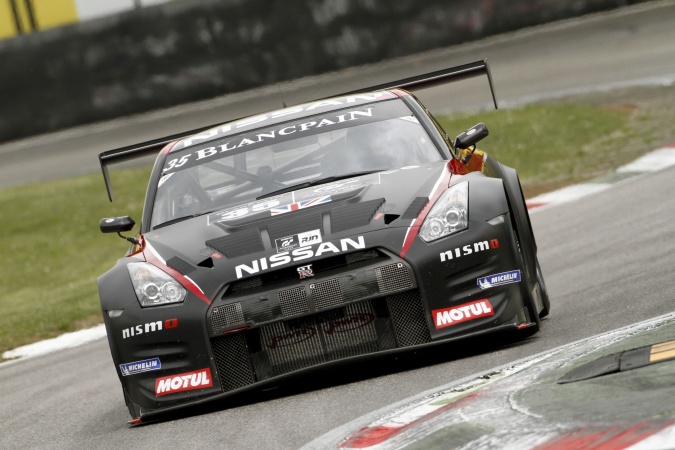 Photo: Alex BuncombeJann MardenboroughChris Ward - RJN Motorsport - Nissan GT-R GT3