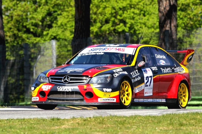 Photo: Domenico Caldarola - Roma Racing Team - Mercedes C63 AMG (W204)