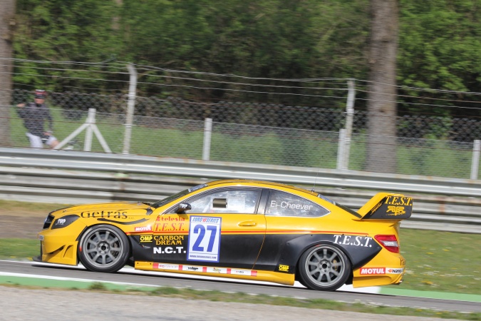 Photo: Edouard III Cheever - Roma Racing Team - Mercedes C63 AMG Coupe (C204) 