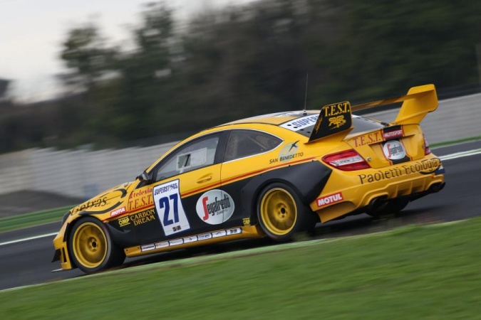 Photo: Giuseppe Cipriani - Roma Racing Team - Mercedes C63 AMG Coupe (C204) 