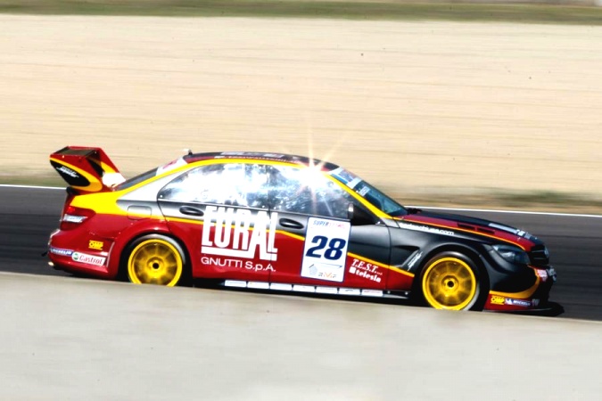 Photo: Felice Tedeschi - Roma Racing Team - Mercedes C63 AMG (W204)