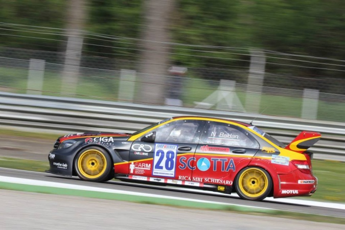 Photo: Nicola Baldan - Roma Racing Team - Mercedes C63 AMG (W204)