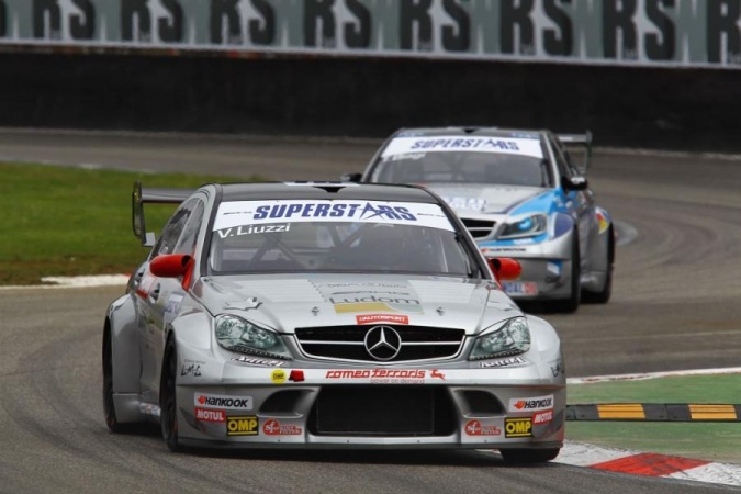 Photo: Vitantonio Liuzzi - Romeo Ferraris - Mercedes C63 AMG (W204)