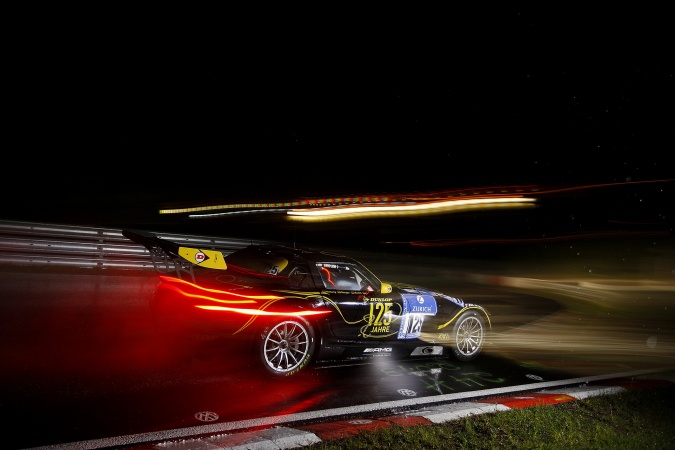 Photo: Michael ZeheMark BullittReinhold (Randy) Renger (Walls)Marko Hartung - Rowe Racing - Mercedes SLS AMG GT3