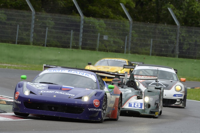 Photo: Devi MarkozovYuri EvstigneevAlexander Frolov - Russian Bears Motorsport - Ferrari 458 Italia GT3