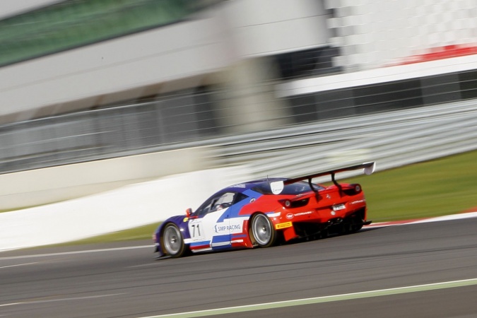 Photo: Victor ShaitarMika SaloDevi Markozov - Russian Bears Motorsport - Ferrari 458 Italia GT3