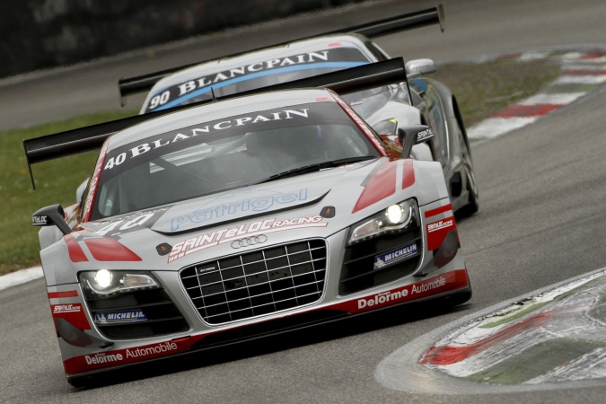 Photo: David HallydayJérôme DemayGrégory Guilvert - Sainteloc Racing - Audi R8 LMS ultra