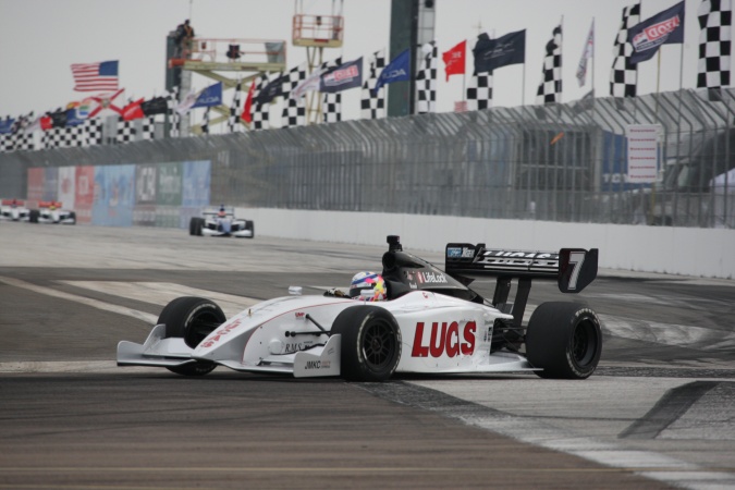 Photo: Jean Karl Vernay - Sam Schmidt Motorsports - Dallara IP2 - Infiniti