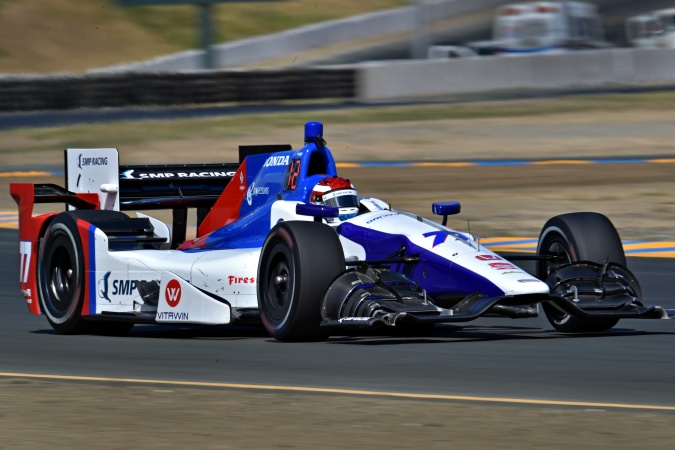 Photo: Michael Aleshin - Schmidt Peterson Motorsports - Dallara DW12 (MAk) - Honda