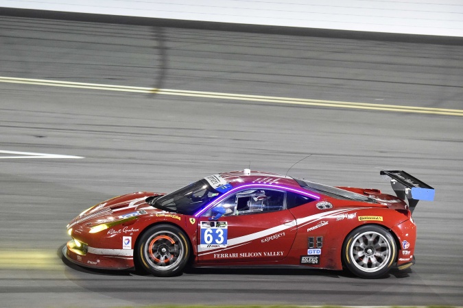 Photo: Townsend BellBill SweedlerAnthony LazzaroJeff Segal - Scuderia Corsa - Ferrari 458 Italia GT3