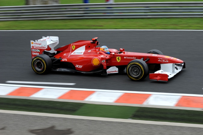 Photo: Fernando Alonso - Scuderia Ferrari - Ferrari 150 Italia