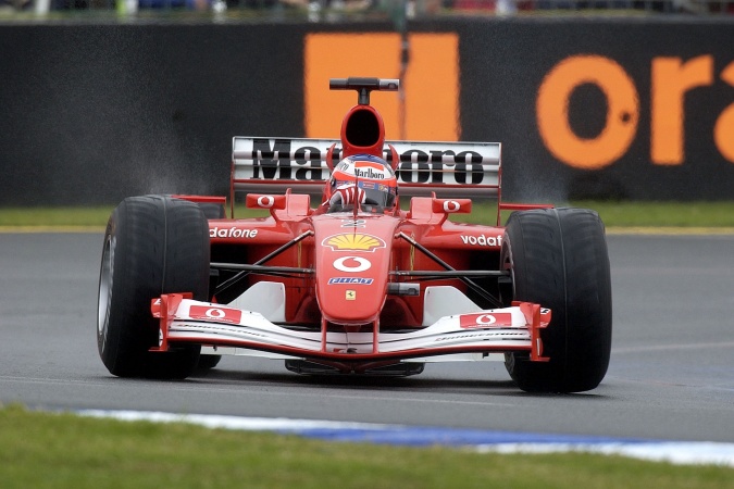 Photo: Rubens Barrichello - Scuderia Ferrari - Ferrari F2001