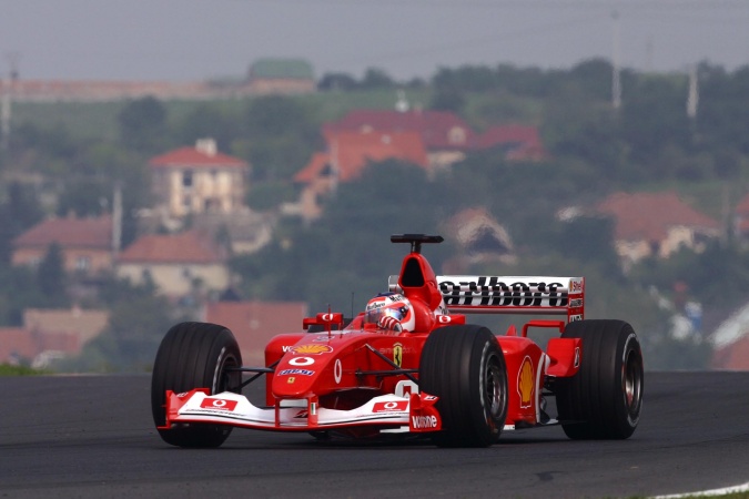 Photo: Rubens Barrichello - Scuderia Ferrari - Ferrari F2002